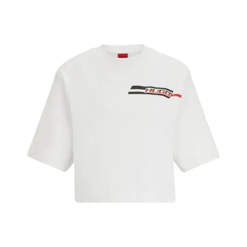 HUGO BOSS Экрю Женские Рубашки T