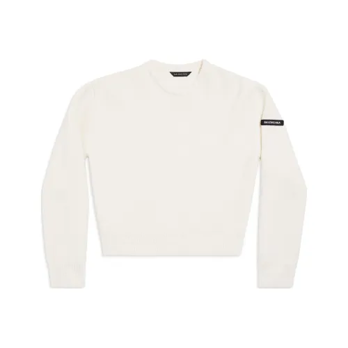 BALENCIAGA Белые Женские Свитеры