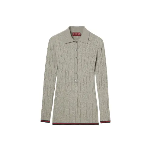 GUCCI Серые Женские Свитеры