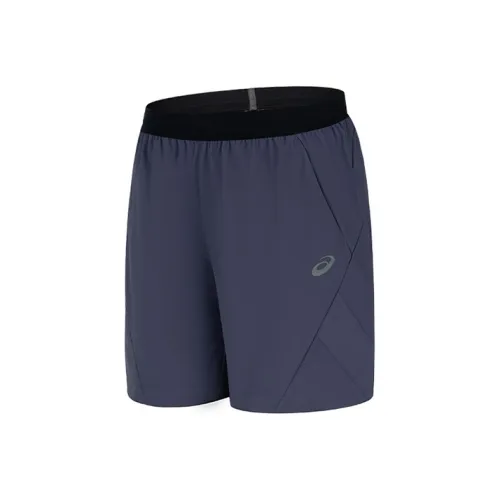 Asics Темно-синий Мужские спортивные шорты