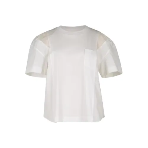 sacai Белые Женские Футболки