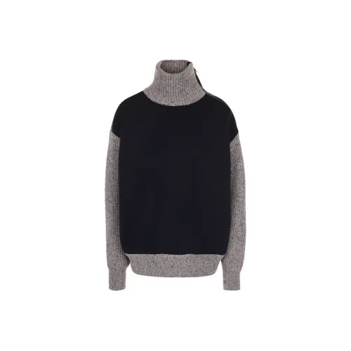 GIVENCHY Свитер Женский Синий Серый Многоцветный