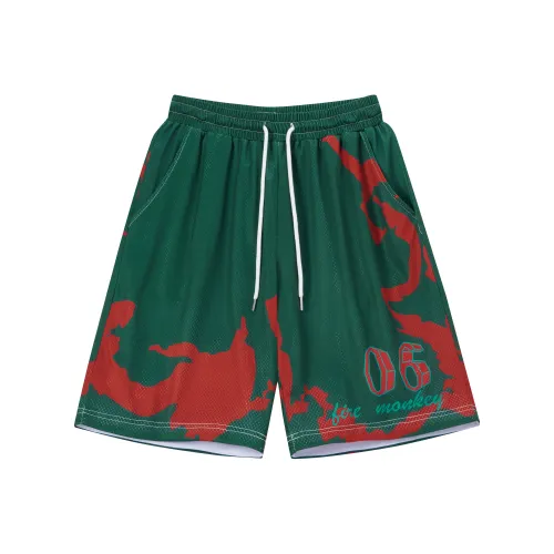 FireMonkey Баскетбольные шорты Унисекс Зеленый