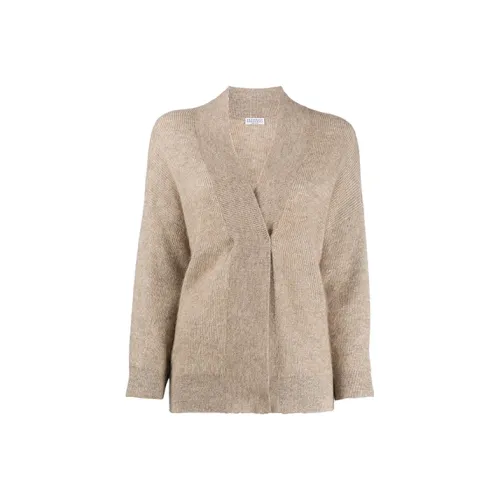 Brunello Cucinelli Коричневые Женские Свитеры
