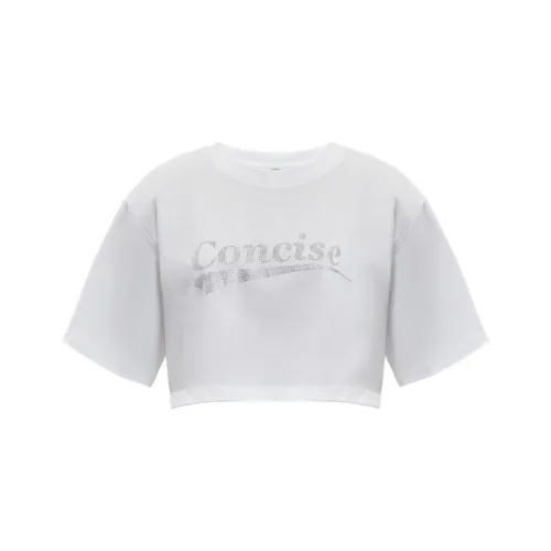 CONCISE WHITE Женские футболки