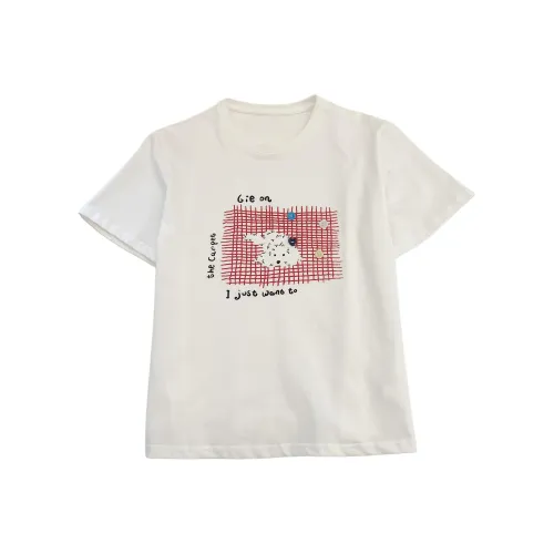 OUBO Белые Женские Футболки