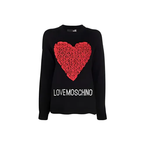 LOVE MOSCHINO FW21 Свитер Женский Черный