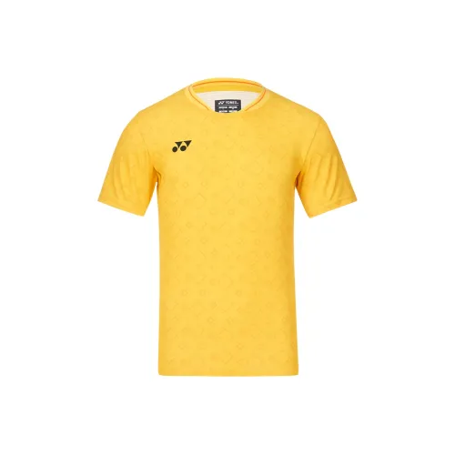 YONEX 10664 Kerria Желтый Мужской Бадминтонный Джерси