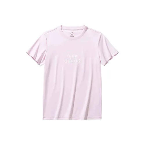 ANTA Sports Lifestyle Collection Lifestyle Collection T-рубашка Женская Shaved Ice Розовый