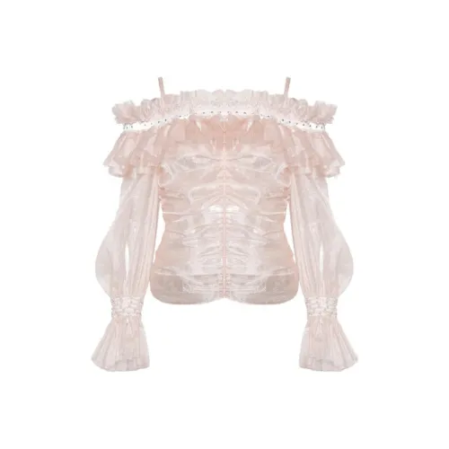 CHICCO MAO Светло-розовые Женские Футболки