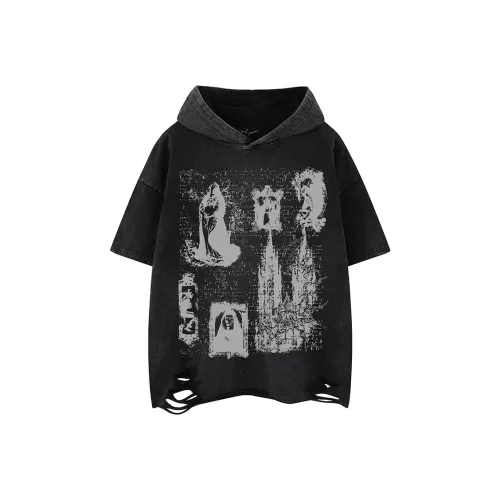 YEARNED Черная Унисекс Футболка