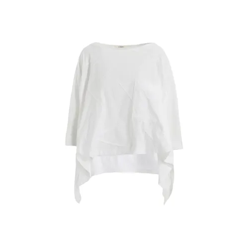 Yohji Yamamoto T-рубашка Женская Белая