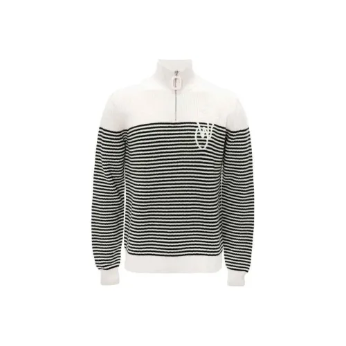 JW Anderson Черный/Белый Женские Свитеры