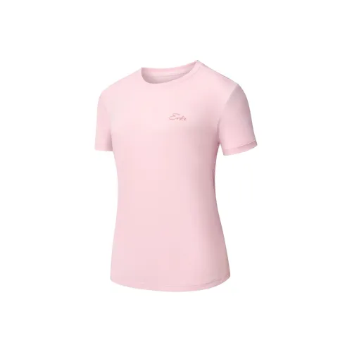 Erke T-Shirt Женская Пионово-Розовая