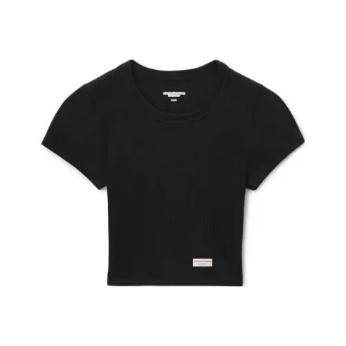 Alexander Wang SS23 T-Shirt Женская Черная