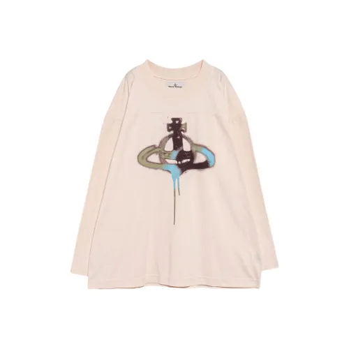Vivienne Westwood Бежевые Женские T-рубашки