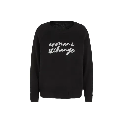 ARMANI EXCHANGE Черные Женские Свитеры
