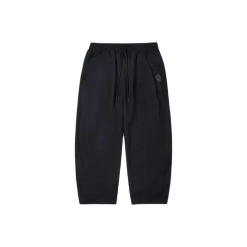 Подкладка Повседневные Брюки Мужские Черные