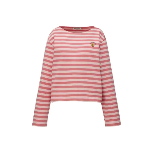 Onitsuka Tiger T-Shirt Женская Светло-Розовая