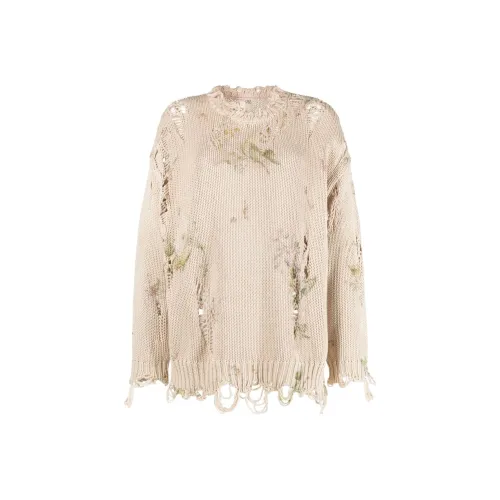 R13 Свитер Женский Песочный Бежевый