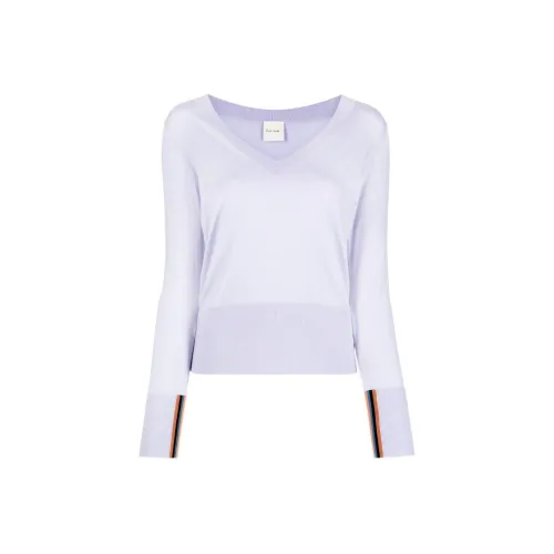 Paul Smith Фиолетовые Женские Свитеры