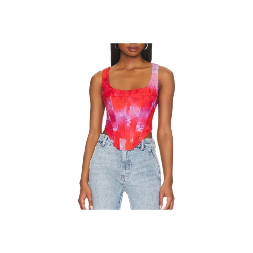 Miaou Майка Женская Красная Глина