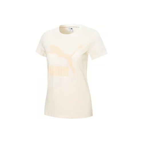 PUMA Комплект с короткими рукавами T-Shirt Женский Экрю