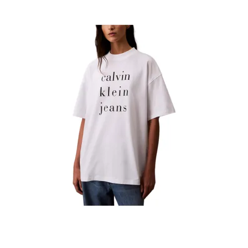 Calvin Klein T-Shirt Женская Bright White