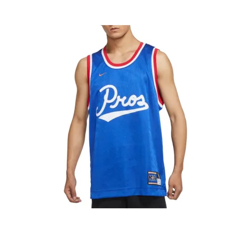 Nike Dri Fit Баскетбольная Джерси Унисекс Синяя