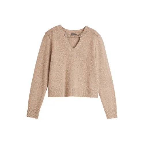 Elle Хаки Женские Свитеры