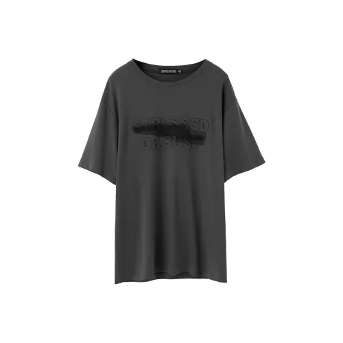 SOON FLOWER T-рубашка Женская Темно-серая