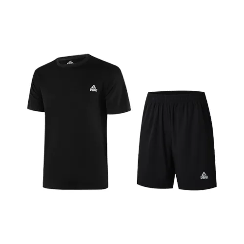 PEAK Бег Одежда Наборы Унисекс Черный