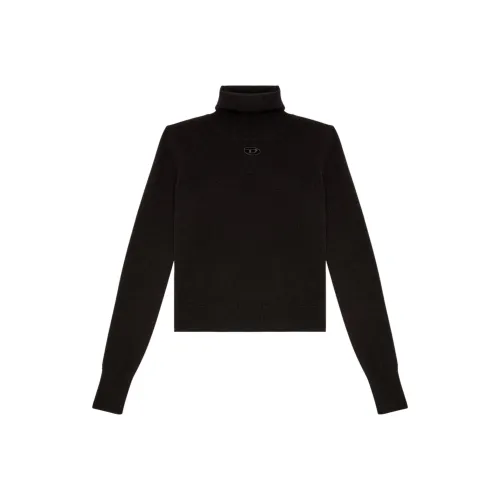 DIESEL Черные Женские Свитеры