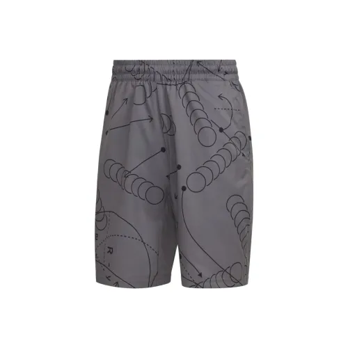 Adidas Club Graphic Теннис Шорты Теннис Низ Мужской Серый