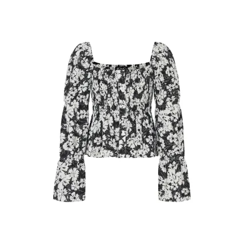 MO&CO Черно-белая панда Многоцветный Женские Короткие топы