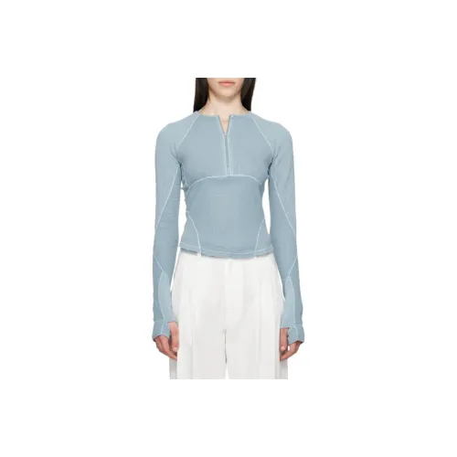 HYEIN SEO T-Shirt Женская Серый Синий