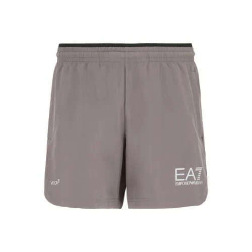 EMPORIO ARMANI EA7 Серые Спортивные Шорты для Мужчин