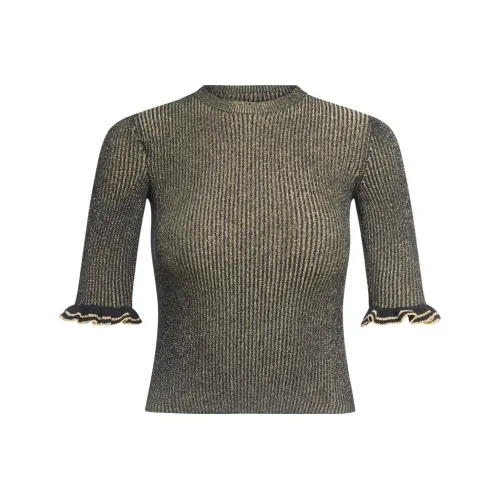 RED VALENTINO Черный золотой Женские Свитеры