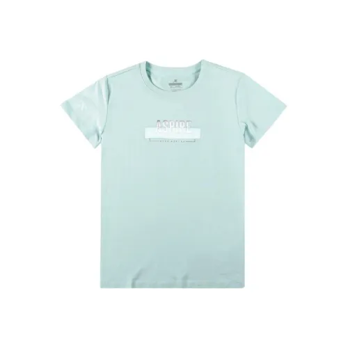 XTEP Vitality Series T-рубашка Женская цвет Cool Mint