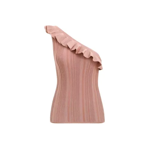 Zimmermann SS25 Майка Женская Розовая