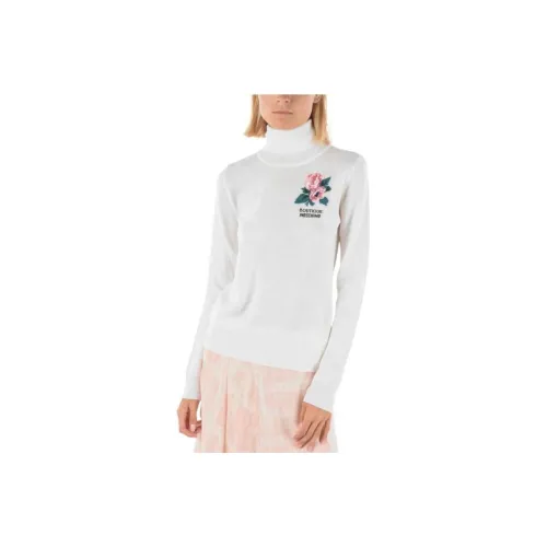 MOSCHINO Белые Женские Свитеры