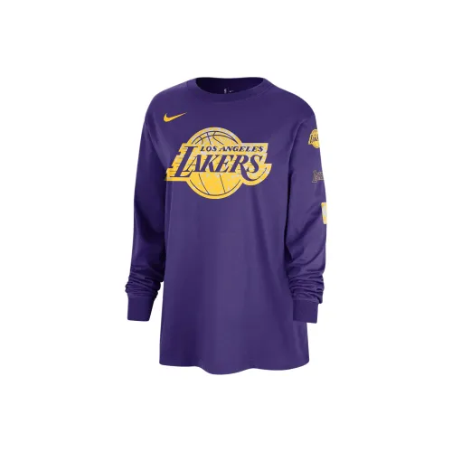 NIKE Фиолетовые Женские Футболки