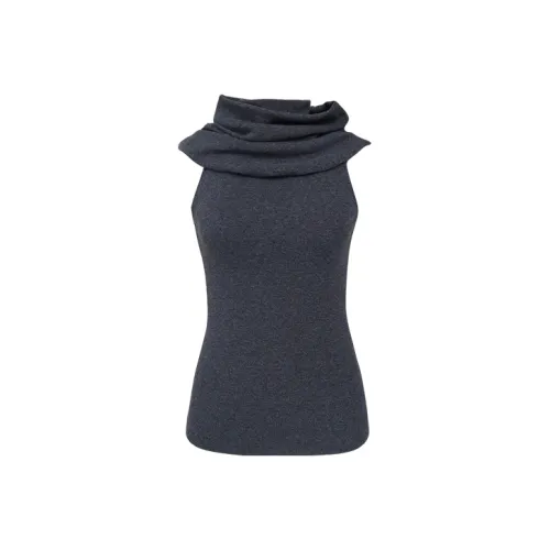 SIQIZ Свитер Женский Темно-Серый