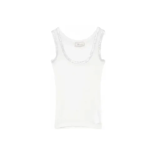 Blumarine Майка Женская Белая