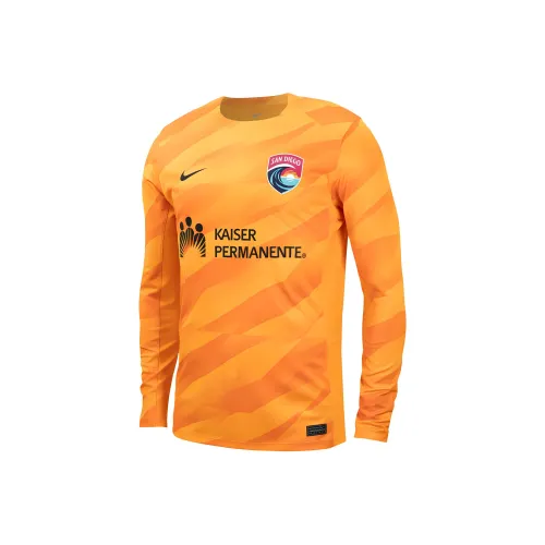 nike San Diego Wave FC 2024 Goalkeeper Футбол Джерси Унисекс Taxi Ярко-оранжевый