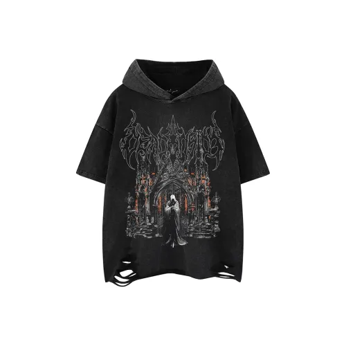 YEARNED Черная Унисекс Футболка