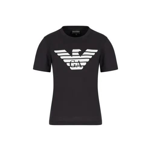 EMPORIO ARMANI Темно-синие Женские Рубашки T