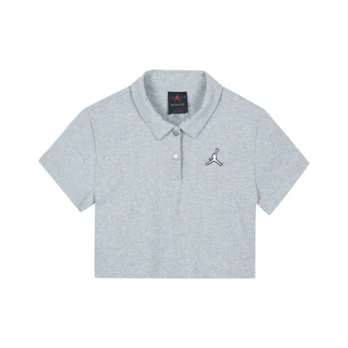 JORDAN Crop Светло-Серый Женский Топы