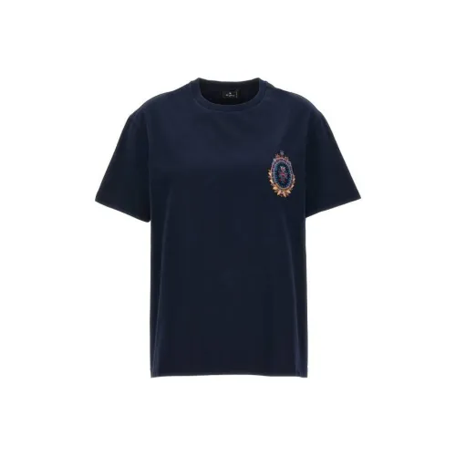 ETRO Синие Женские Рубашки T