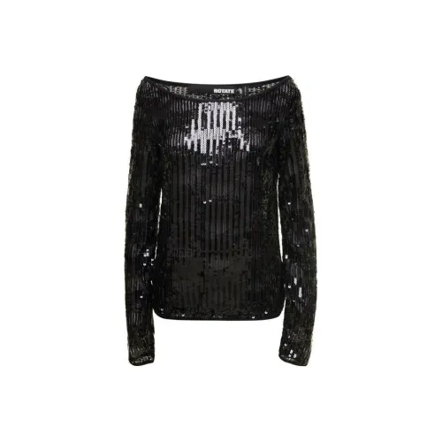 Rotate Черные Женские Свитеры